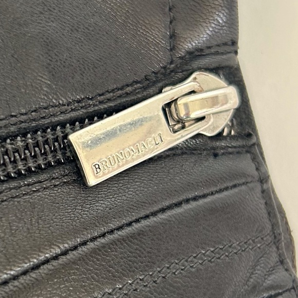 BRUNO MAGLI RASPINO BLACK LEATHER BOOTS MEN SIZE 10.5 - Picture 15 of 16